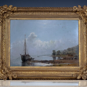 Frederic Edwin Church Original Oil Painting.