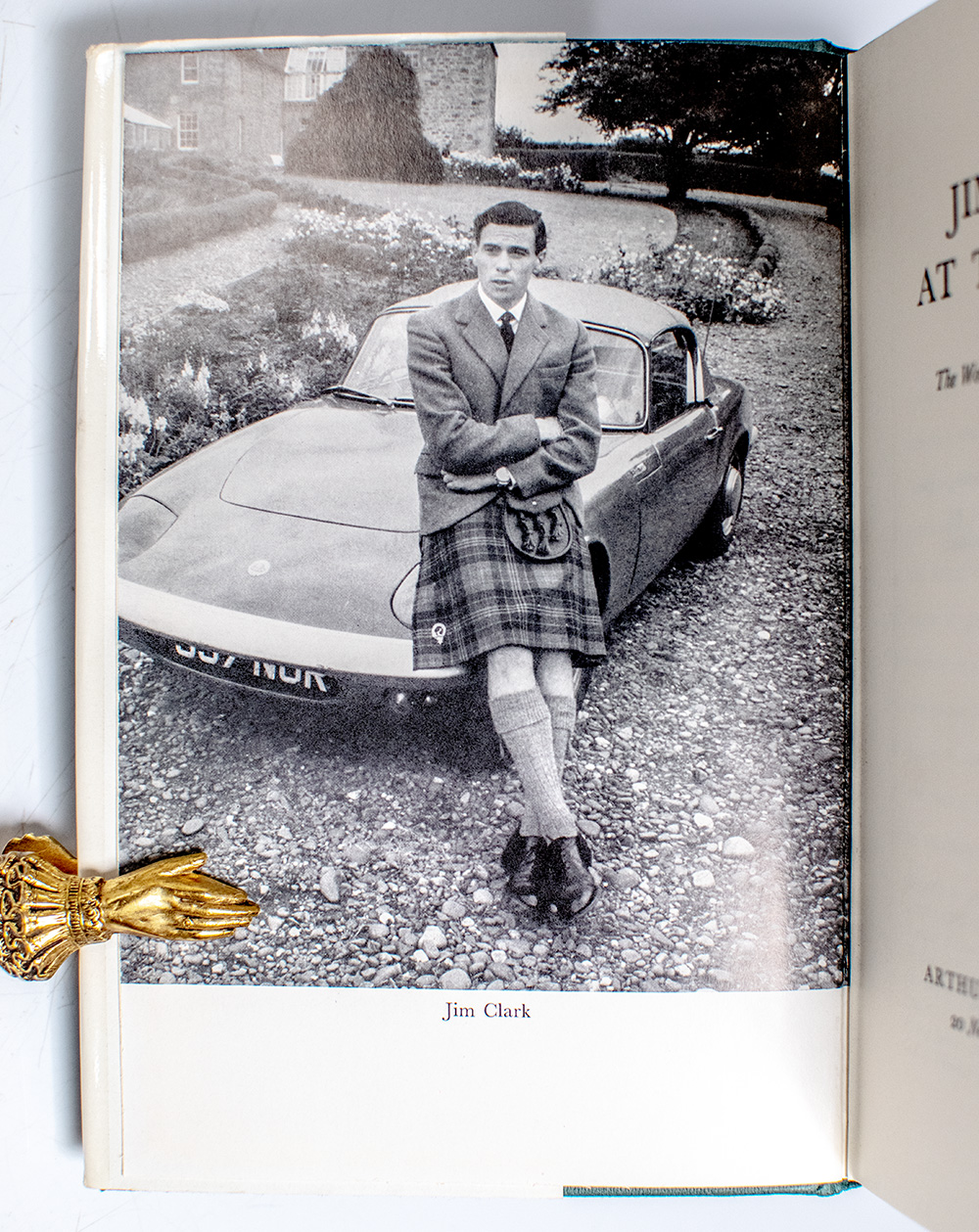 Jim Clark At The Wheel: The World Motor Racing Champion's Own Story.