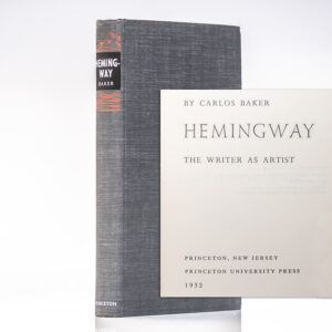 Hemingway: The Writer as Artist.