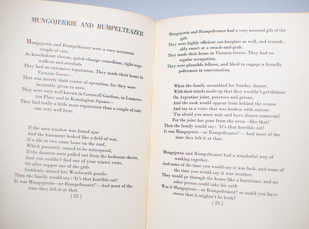 Old Possum's Book of Practical Cats.