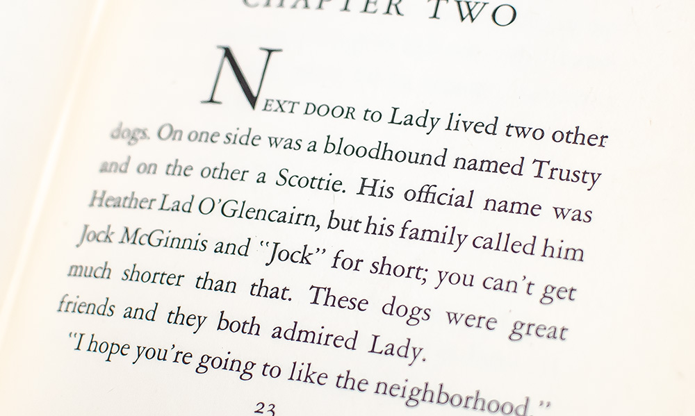 Lady and the Tramp: The Story of Two Dogs.