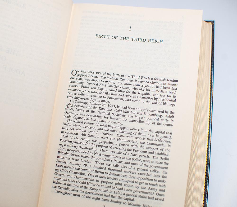 The Rise And Fall Of The Third Reich: A History of Nazi Germany.