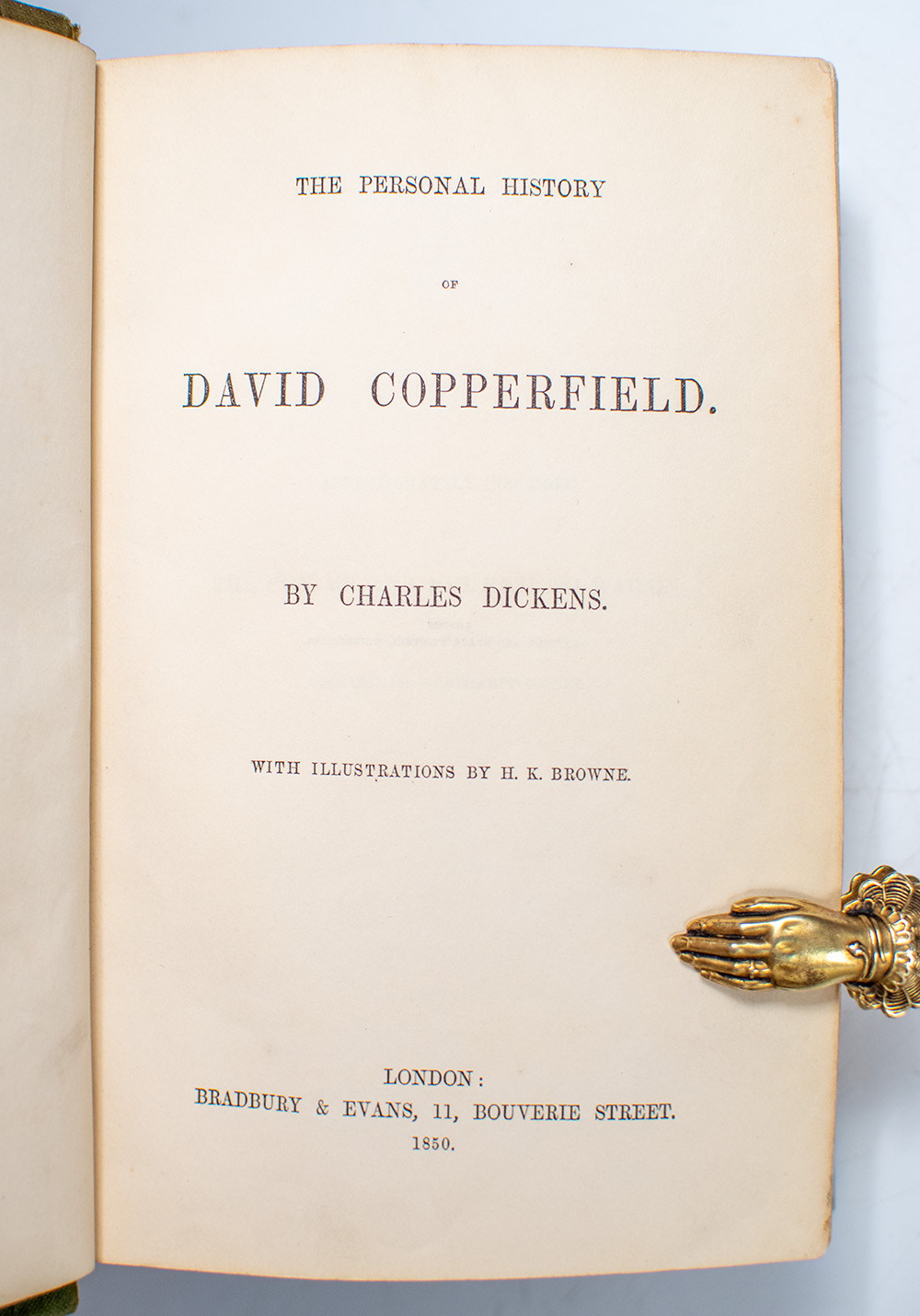 The Personal History of David Copperfield.