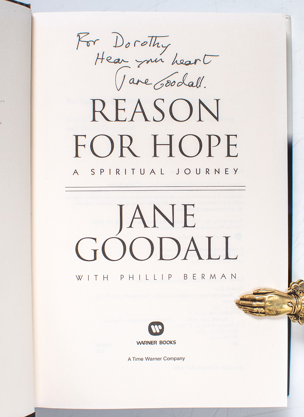 Reason For Hope: A Spiritual Journey.