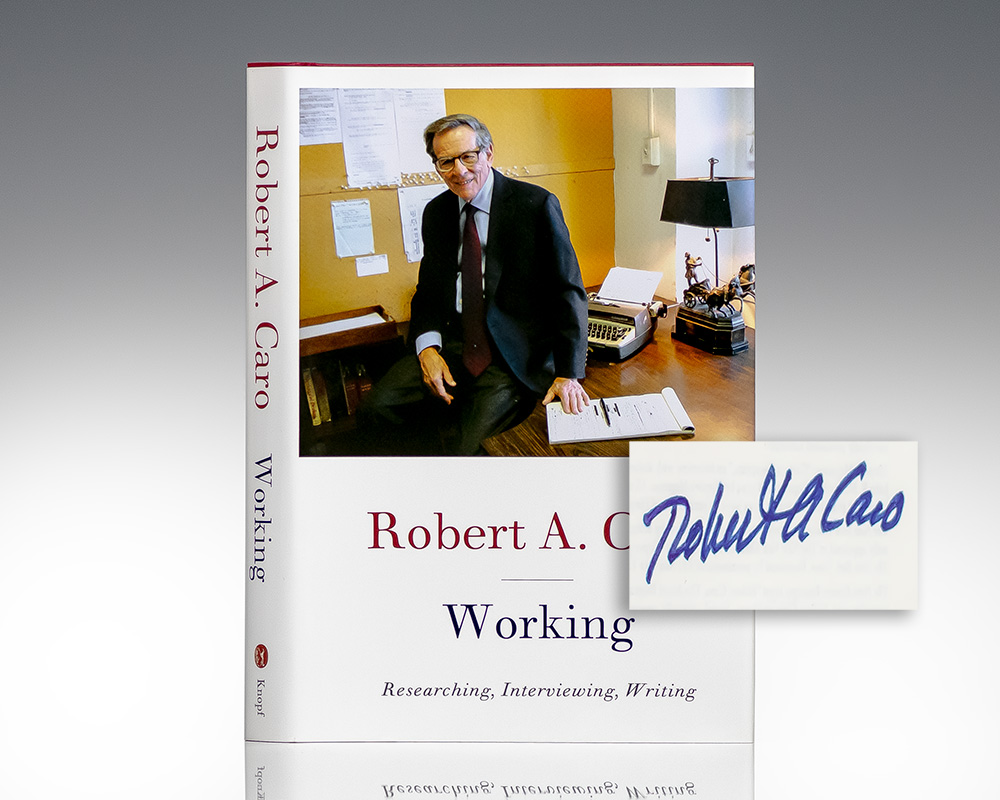 Working: Researching, Interviewing, Writing.