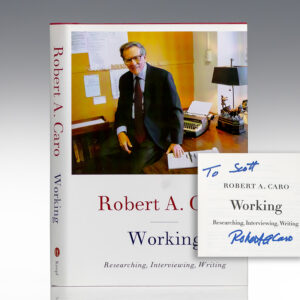 Working: Researching, Interviewing, Writing.