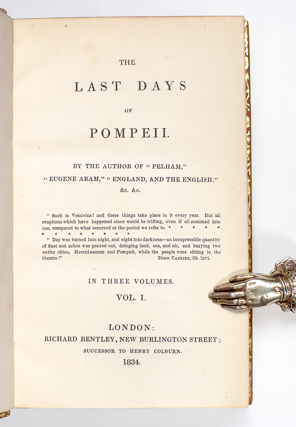 The Last Days of Pompeii.