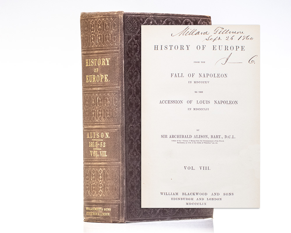 History of Europe: From the Fall of Napoleon in MDCCCXV to the Accession of Louis Napoleon in MDCCCLII Vol VIII.