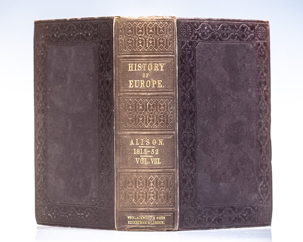 History of Europe: From the Fall of Napoleon in MDCCCXV to the Accession of Louis Napoleon in MDCCCLII Vol VIII.