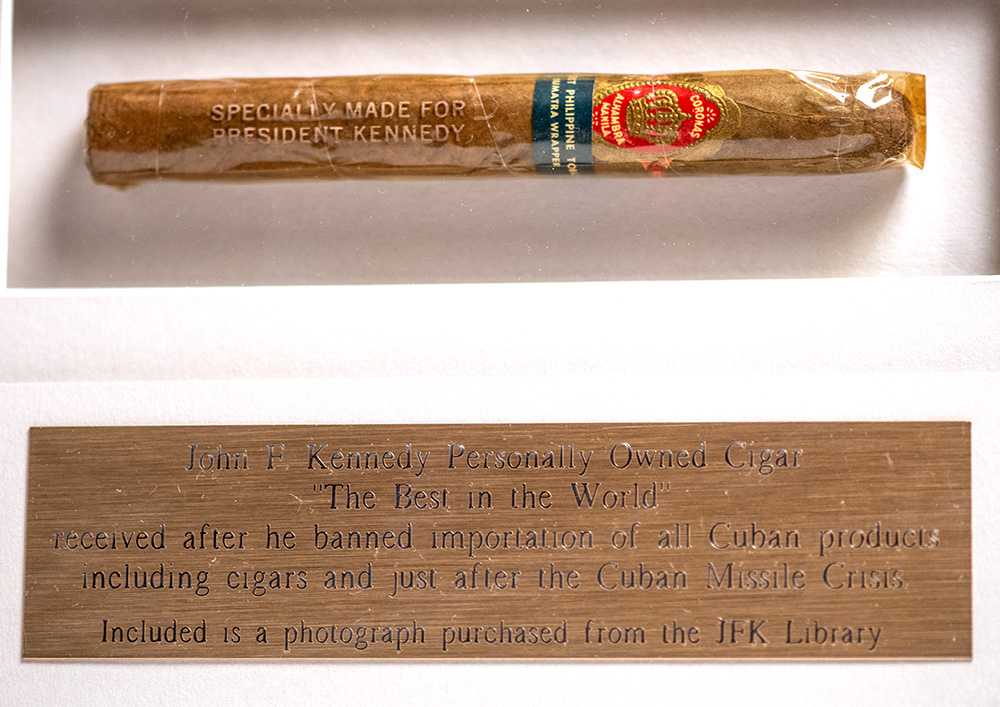 John F. Kennedy Unsmoked Cigar.