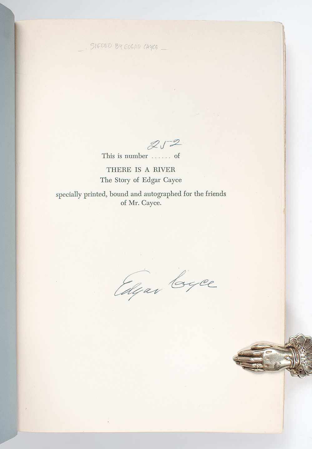 There is a River: The Story of Edgar Cayce.