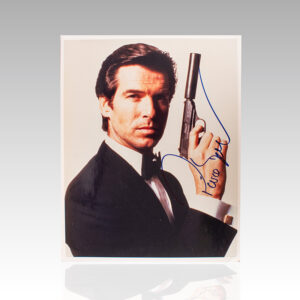 Pierce Brosnan Signed Photograph.