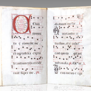 Medieval Gregorian Chant Book.