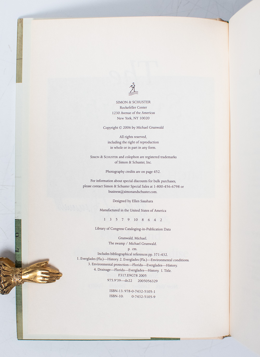 The Swamp: The Everglades, Florida, and the Politics of Paradise.