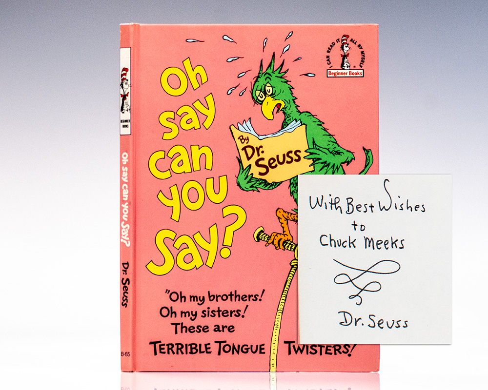 Oh Say, Can You Say? “Oh my brothers! Oh my sisters! These are Terrible Tongue Twisters!”