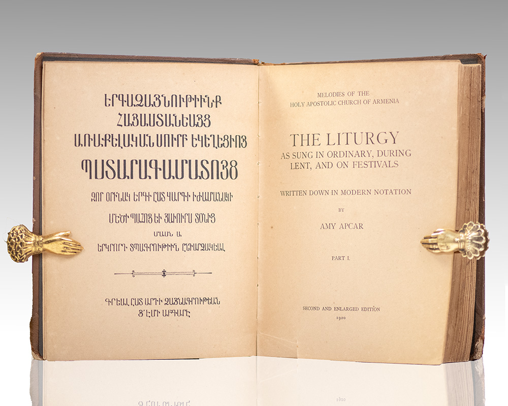 Melodies of the Holy Apostolic Church of Armenia: The Liturgy as Sung in Ordinary, During Lent, and on Festivals.