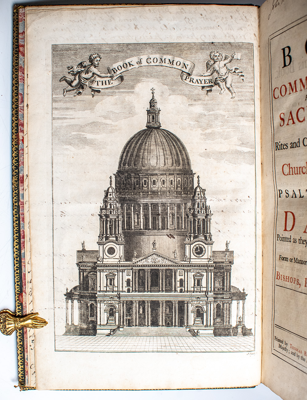 The Book of Common Prayer, and Administration of the Sacraments, and other Rites and Ceremonies of the Church, According to the Use of the Church of England: Together with the Psalter, or Psalms of David, Pointed as they are to be sung or said in Churches: And the Form or Manner of Making, Ordaining, and Consecrating of Bishops, Priests, and Deacons.