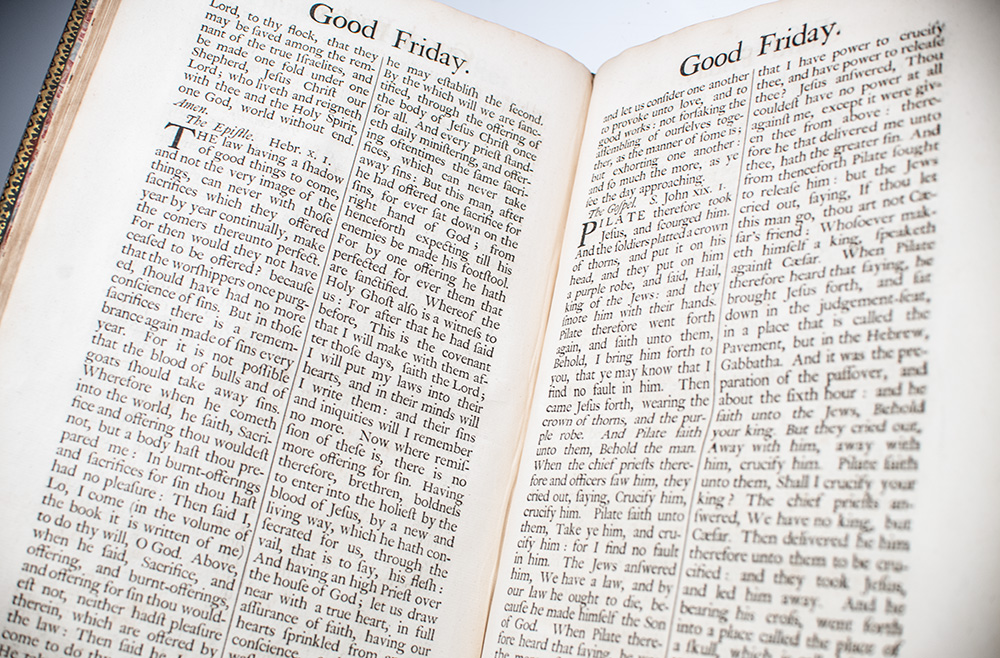 The Book of Common Prayer, and Administration of the Sacraments, and other Rites and Ceremonies of the Church, According to the Use of the Church of England: Together with the Psalter, or Psalms of David, Pointed as they are to be sung or said in Churches: And the Form or Manner of Making, Ordaining, and Consecrating of Bishops, Priests, and Deacons.