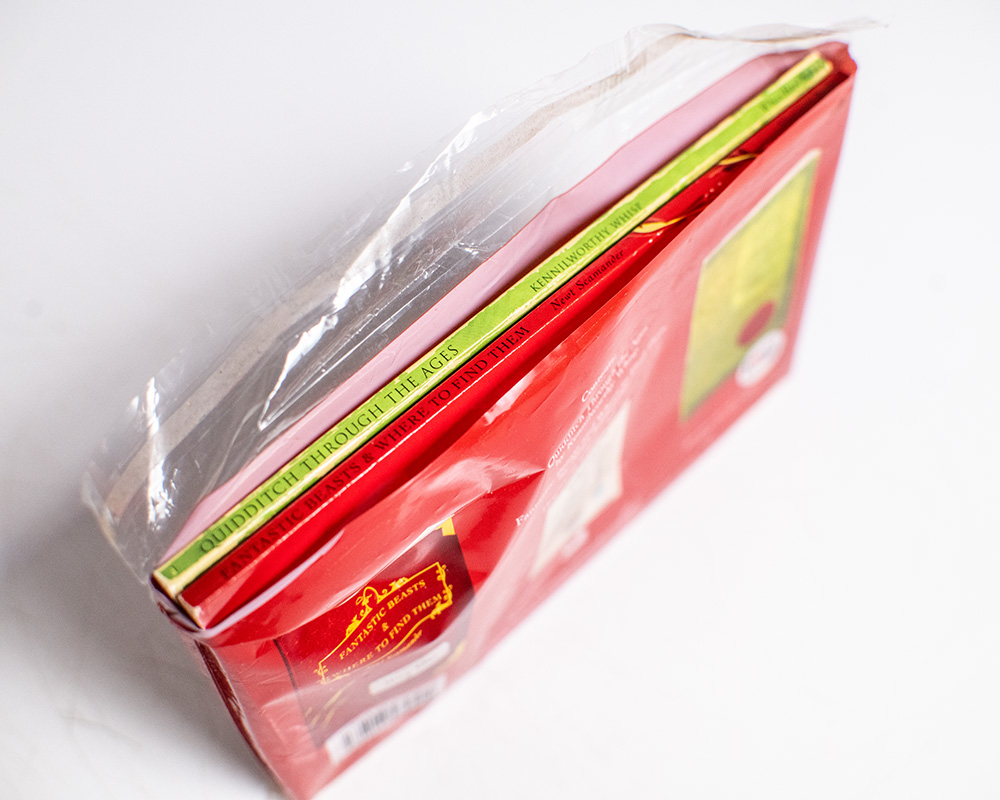 Quidditch Through the Ages and Fantastic Beasts and Where to Find Them.