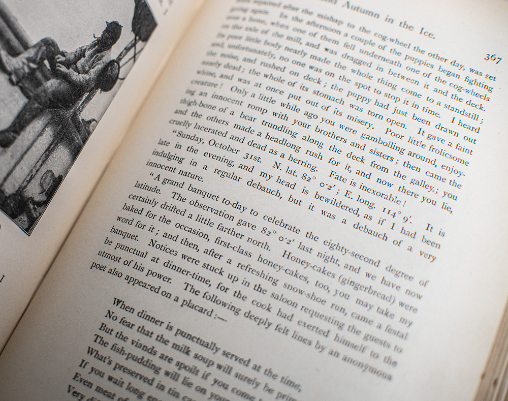 "Farthest North" Being the Record of a Voyage of Exploration of the Ship Fram 1893-96 and of a Fifteen Months' Sleigh Journey by Dr. Nansen and Lieut. Johansen with an Appendix by Otto Sverdrup Captain of the Fram.
