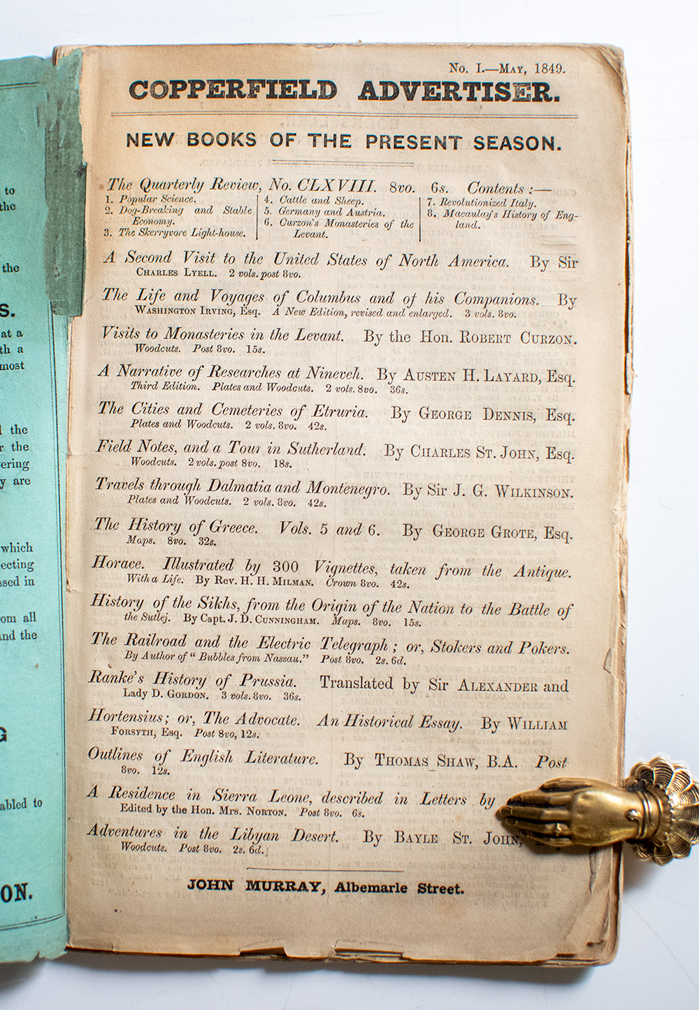 The Personal History of David Copperfield.