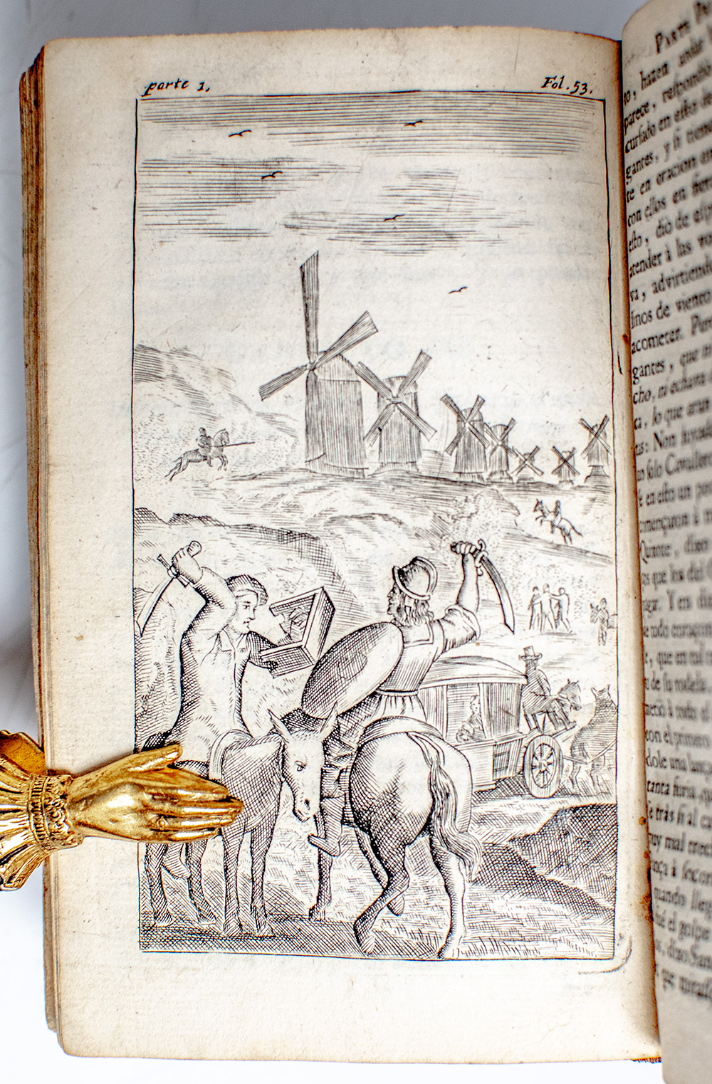 Vida y Hechos Del Ingenioso Hidalgo Don Quixote De La Mancha, Compuesta Por Miguel De Cervantes Saavedra.