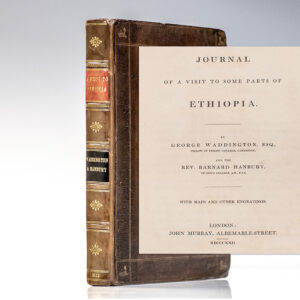 Journal of a Visit to Some Parts of Ethiopia.