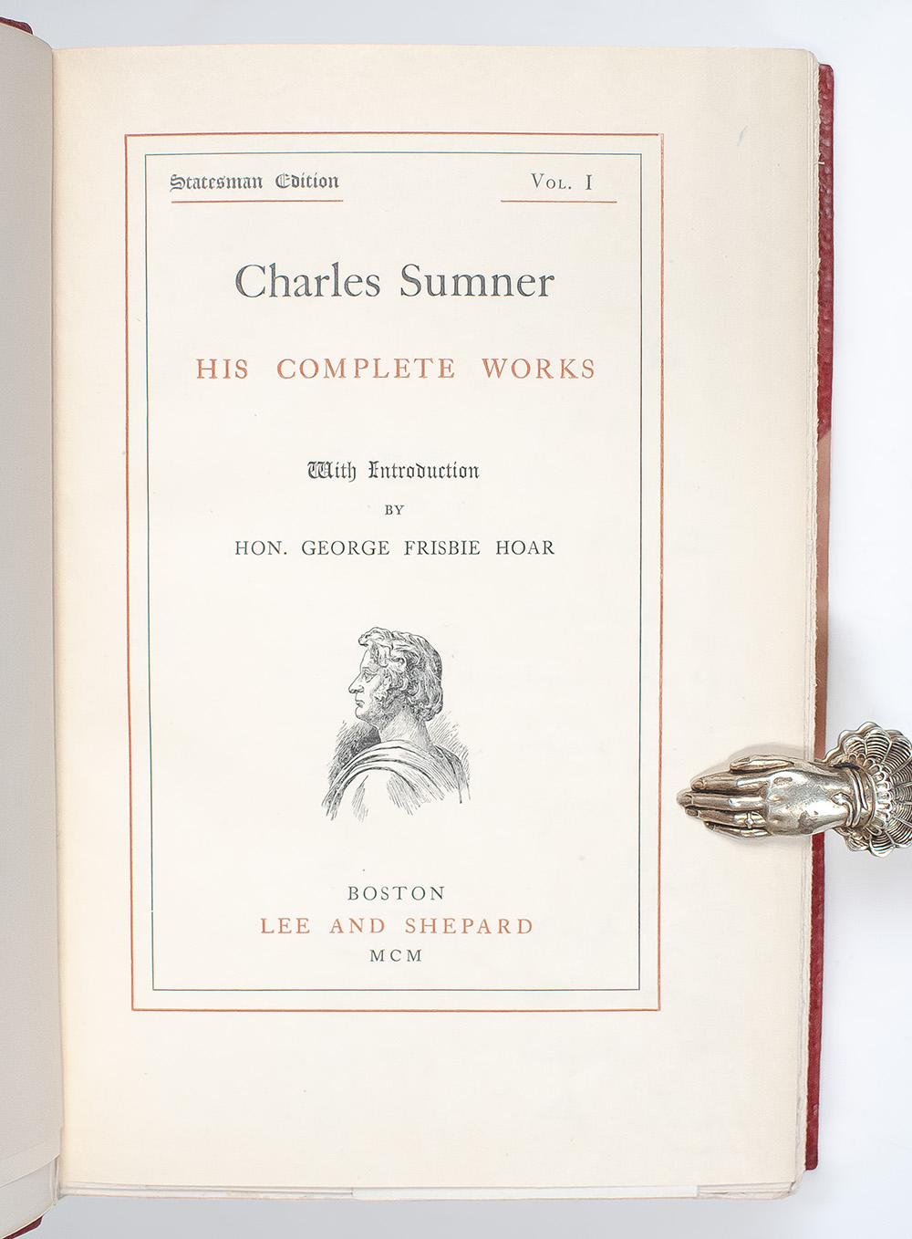 The Complete Works of Charles Sumner.