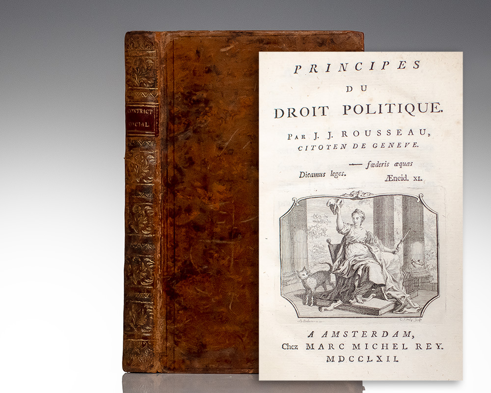 Principes Du Droit Politique. [Du Contrat Social].