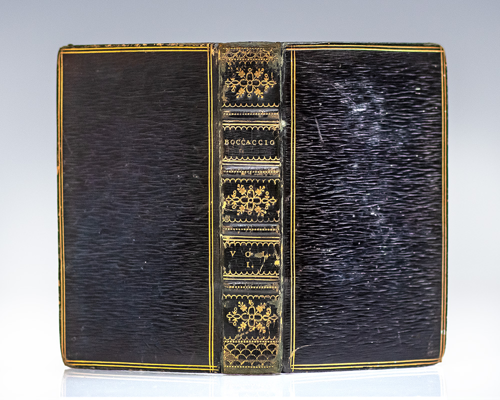 Il Decameron Di Messer Giovanni Boccacci, Tratto dall' ottimo Testo scritto Da Francesco D'Amaretto Mannelli Sull'Originale Dell'Autor.