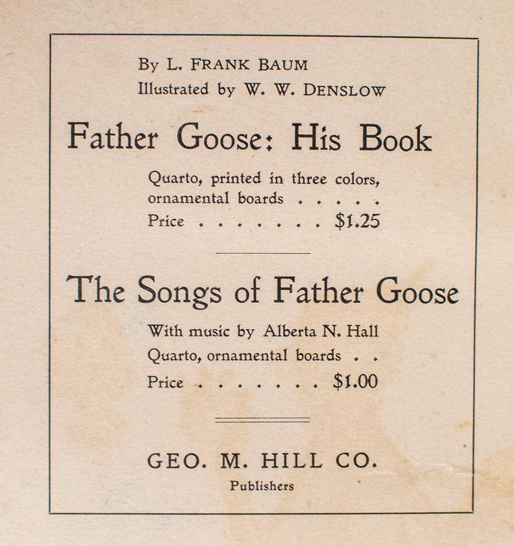 The Wonderful Wizard of Oz.