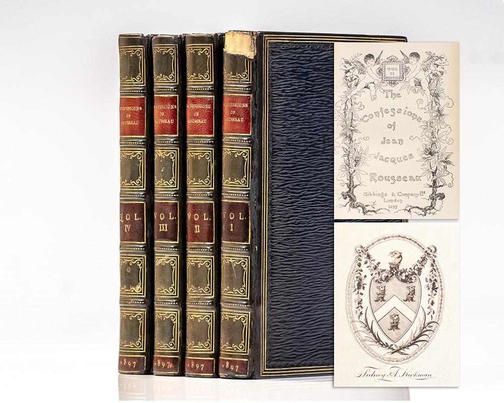 The Confessions of Jean Jacques Rousseau.