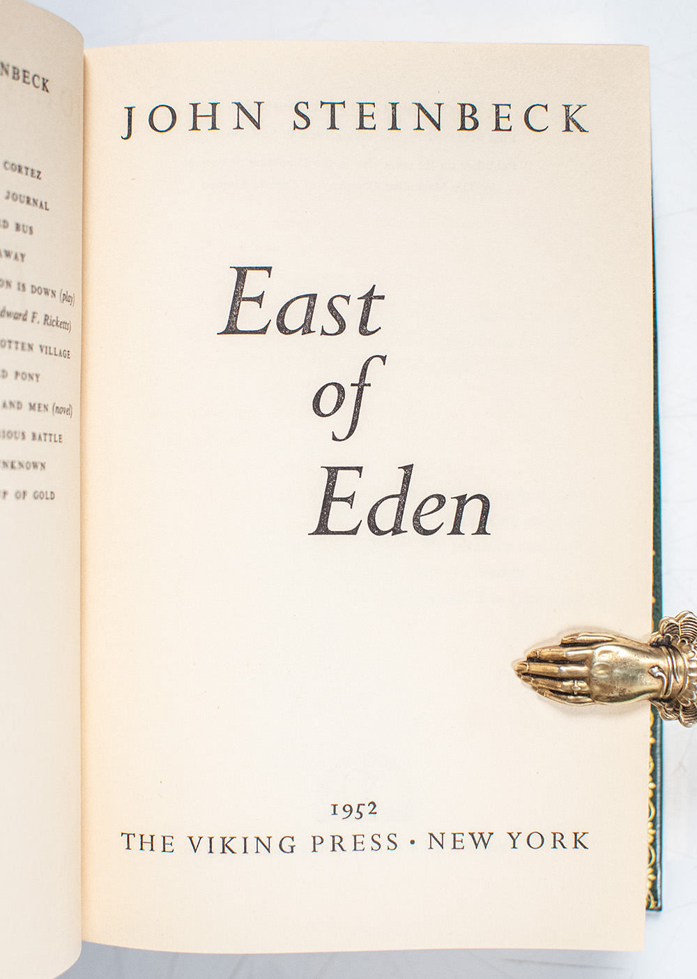 East of Eden.