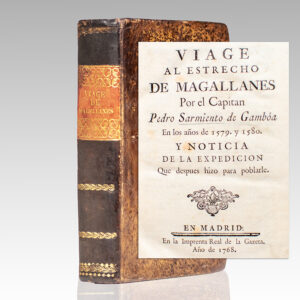 Viage al Estrecho de Magallanes Por el Capitan Pedro Sarmiento de Gamboa En los anos de 1579. y 1580.