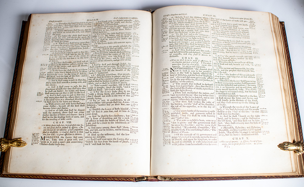 The Holy Bible, Containing the Old and New Testaments: Translated Out of the Original Tongues; and With the former Translations diligently compared and revised, by His Majesty's Special Command. Appointed to be Read in Churches.