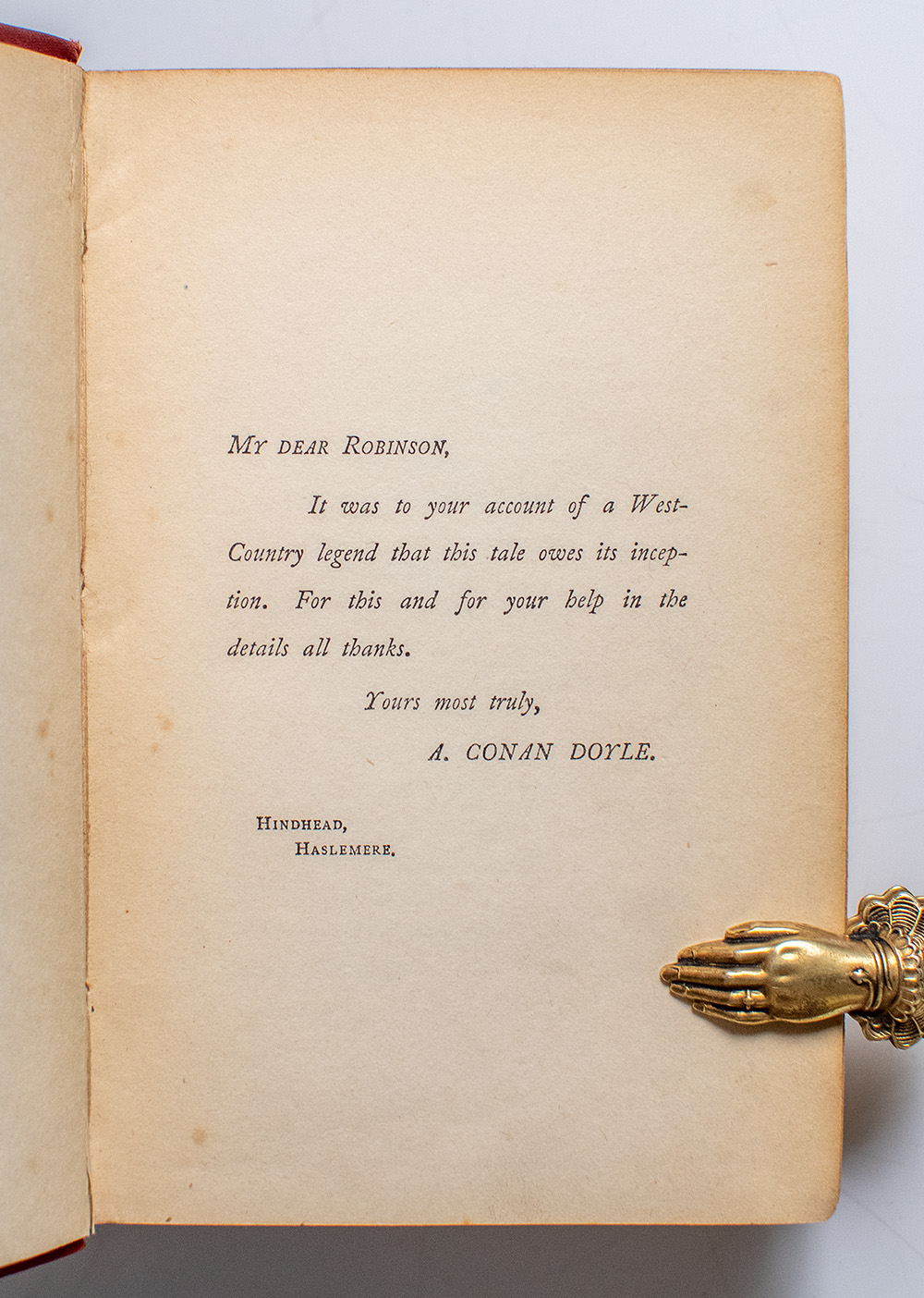 The Hound of the Baskervilles.