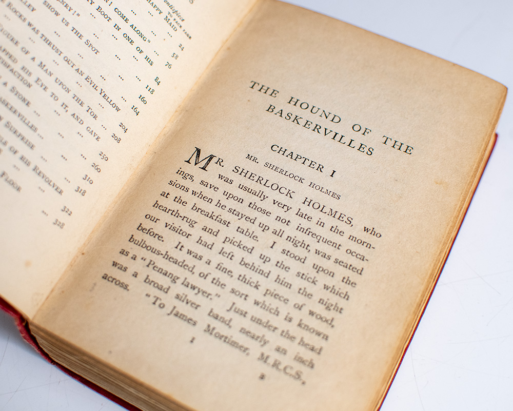 The Hound of the Baskervilles.