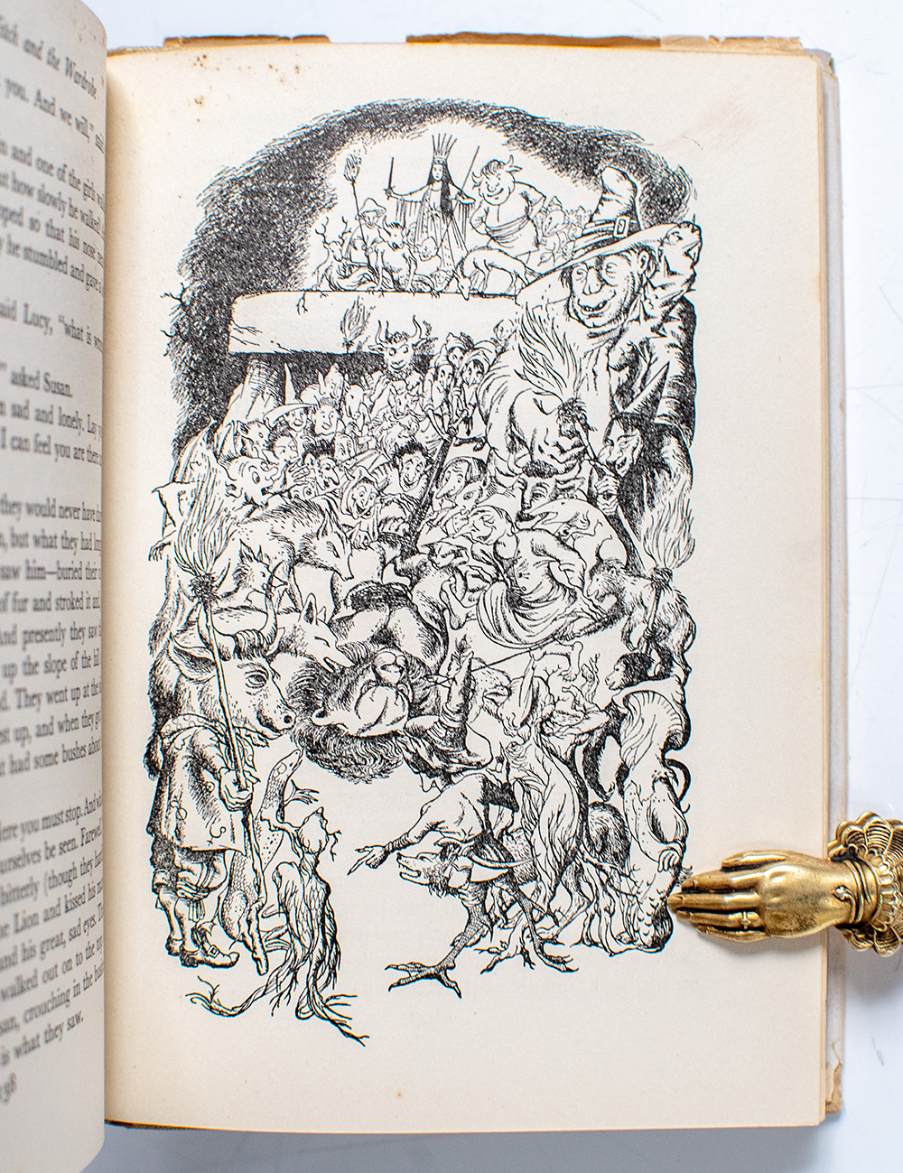 The Chronicles of Narnia: The Lion, The Witch and The Wardrobe, Prince Caspian, The Voyage of the Dawn Treader, The Silver Chair, The Horse and His Boy, The Magician’s Nephew, The Last Battle.