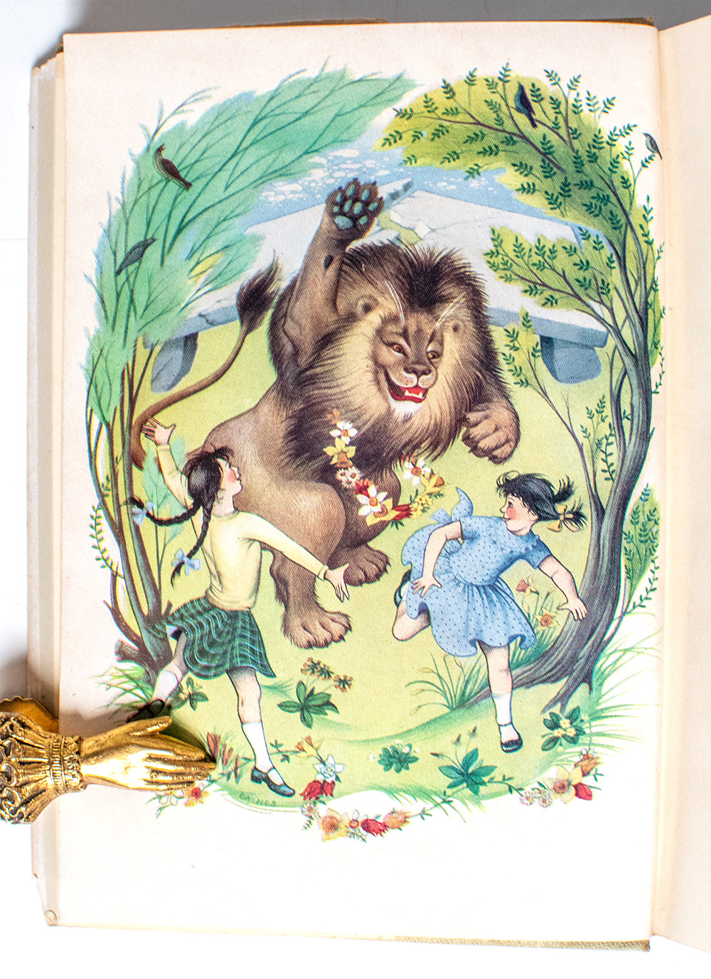 The Chronicles of Narnia: The Lion, The Witch and The Wardrobe, Prince Caspian, The Voyage of the Dawn Treader, The Silver Chair, The Horse and His Boy, The Magician’s Nephew, The Last Battle.