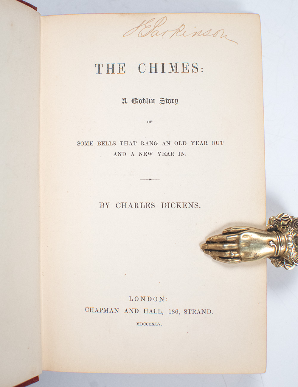 The Christmas Books: The Chimes; The Battle of Life; Cricket on the Hearth; The Haunted Man and The Ghost’s Bargain.