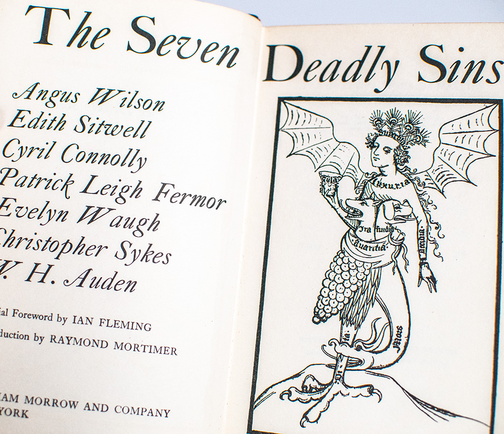 The Seven Deadly Sins.