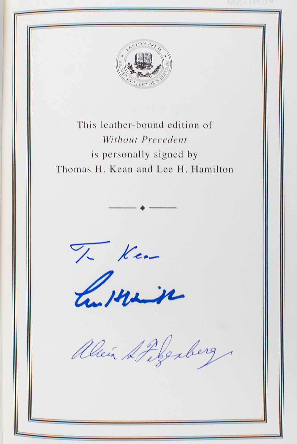 Without Precedent: The Inside Story of the 9/11 Commission.