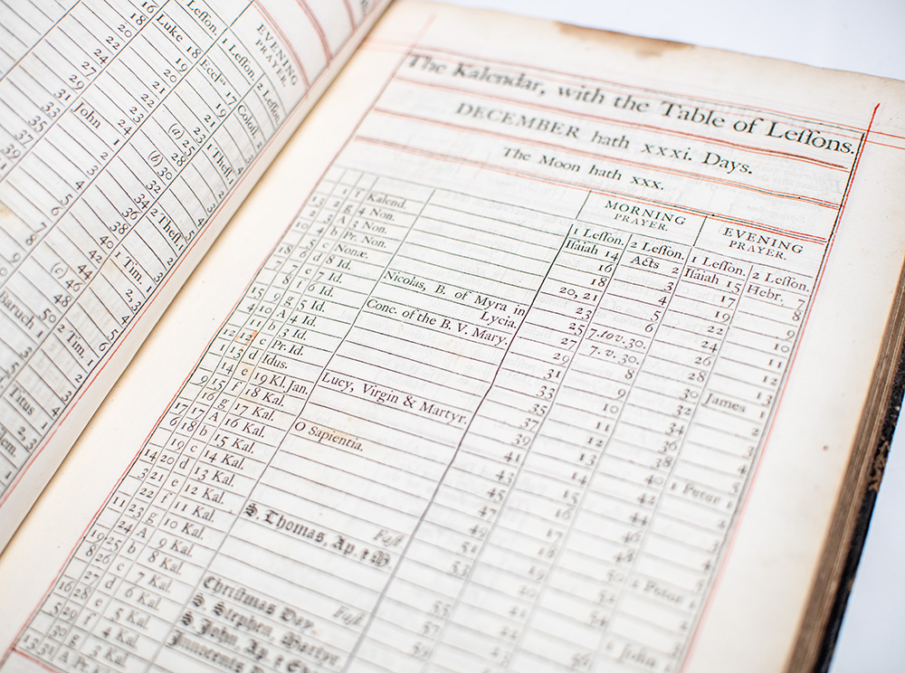 The Book of Common Prayer, and Administration of the Sacraments, and Other Rites and Ceremonies of the Church, According to the Use of The Church of England: Together with the Psalter, or Psalms of David, Pointed as they are to be sung or said in Churches: And the Form or Manner of Making, Ordaining, and Consecrating of Bishops, Priests, and Deacons.