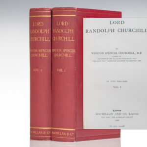 Lord Randolph Churchill Volume I & II