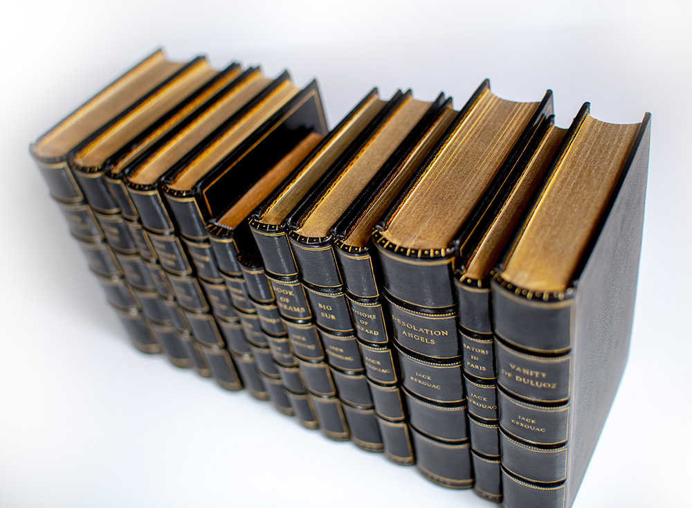 The Novels of Jack Kerouac: The Town and the City, On the Road, The Subterraneans, The Dharma Bums, Doctor Sax, Maggie Cassidy, Tristessa, Book of Dreams, Big Sur, Visions of Gerard, Desolation Angels, Satori in Paris, Vanity of Duluoz.