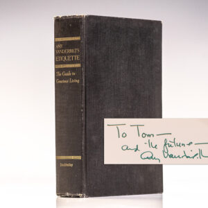 Amy Vanderbilt's Etiquette.