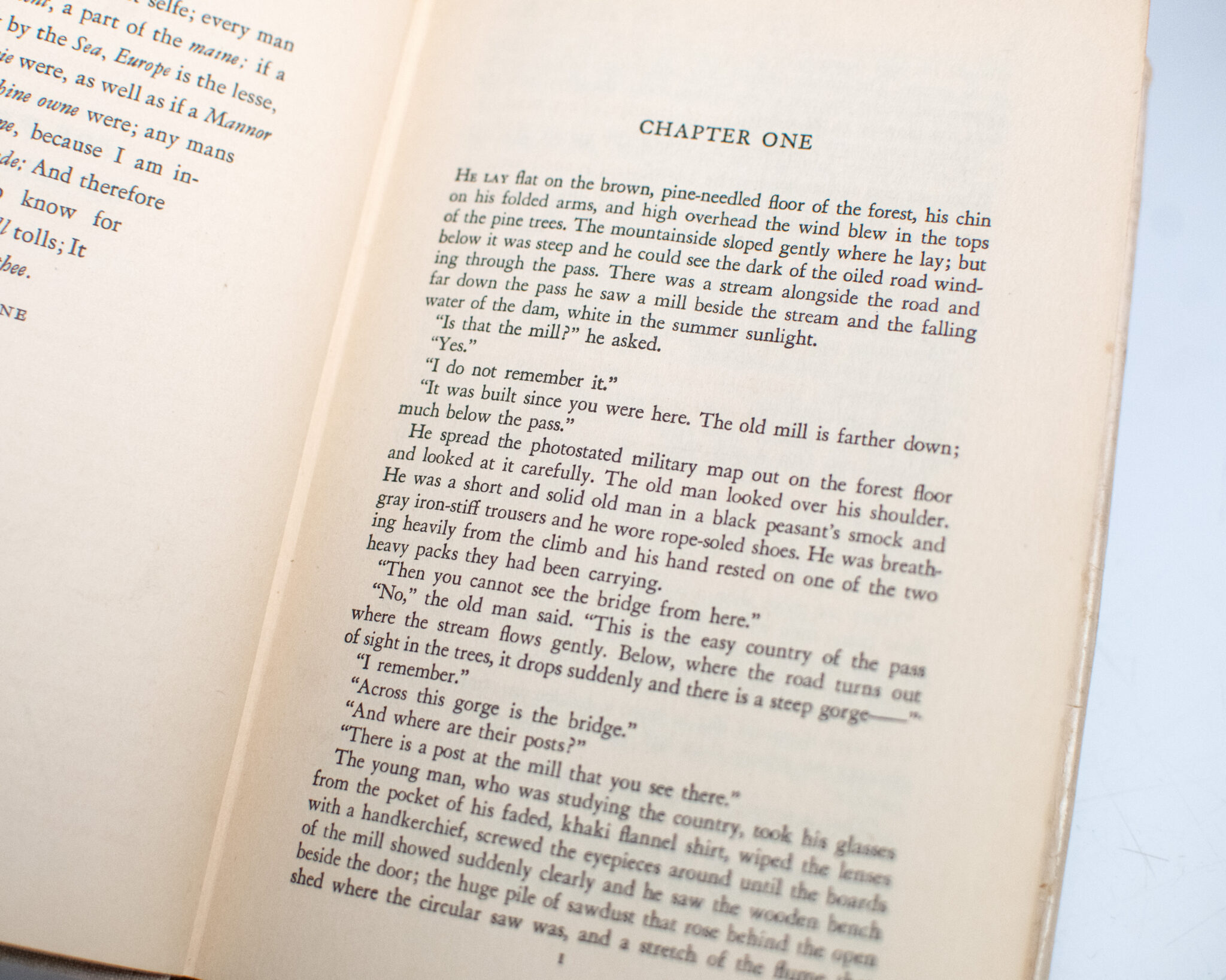 For Whom the Bell Tolls.