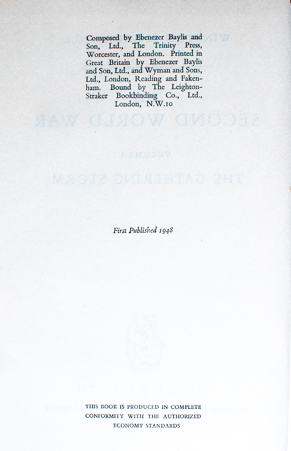 The Second World War: The Gathering Storm; Their Finest Hour; The Grand Alliance; The Hinge of Fate; Closing the Ring; Triumph and Tragedy.