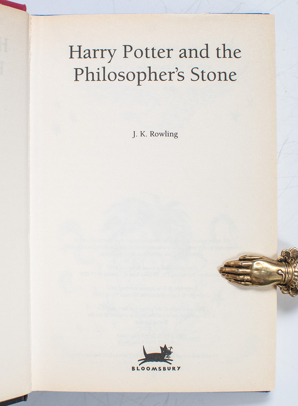 Harry Potter and the Philosopher’s Stone.