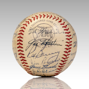 1950 Jackie Robinson and Brooklyn Dodgers Team Signed Baseball.